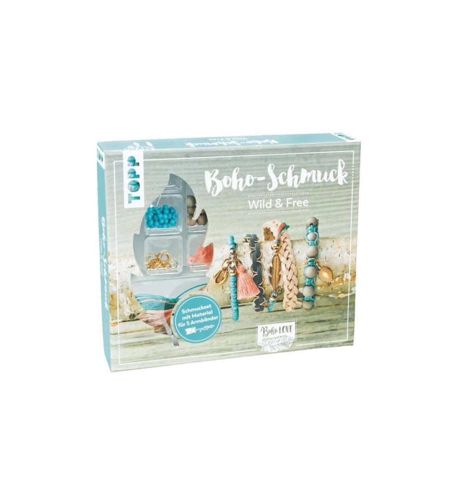 FRECHVERLAG - Kits de bricolage pour bijoux Boho Wild & Free