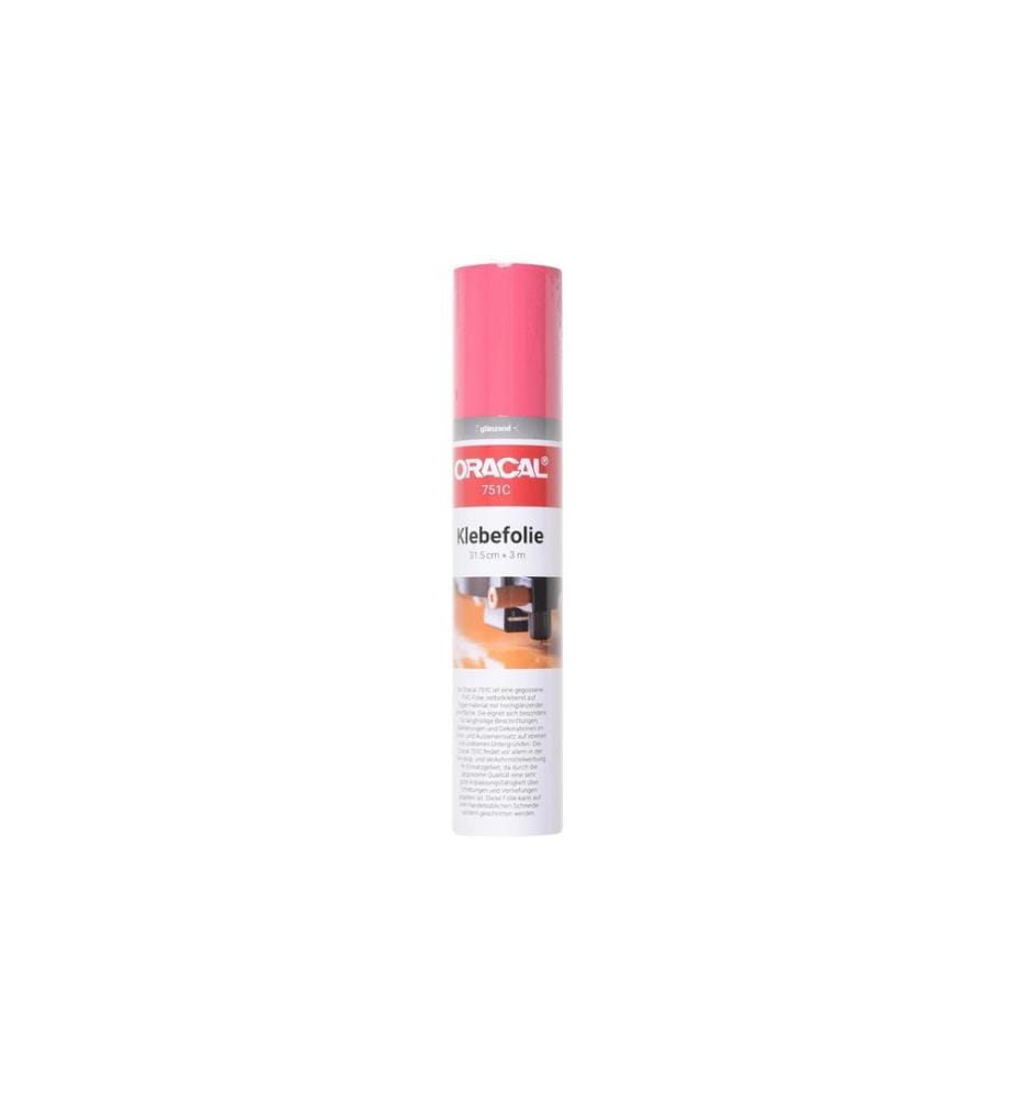 ORAFOL - Film de vinyle Oracal 751C / 31.5 x 300 cm magenta