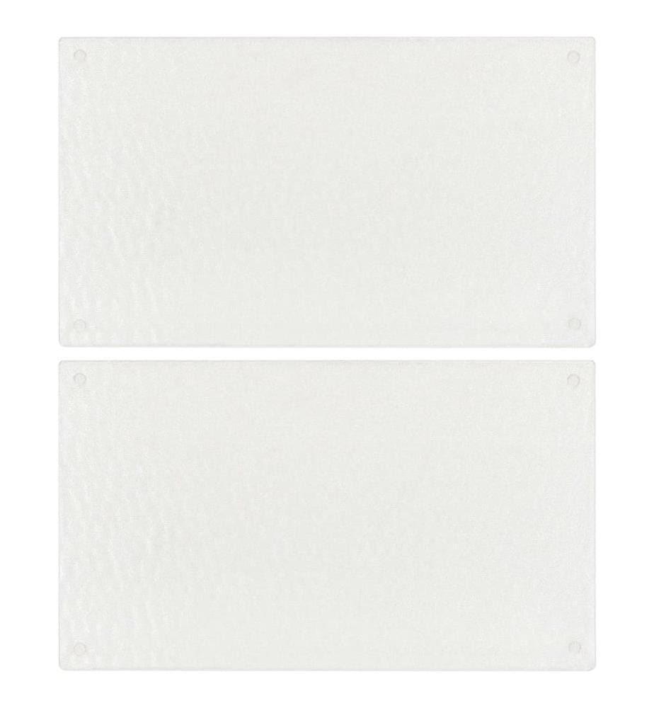 Planches à découper 2 pcs motif de bulles Verre trempé