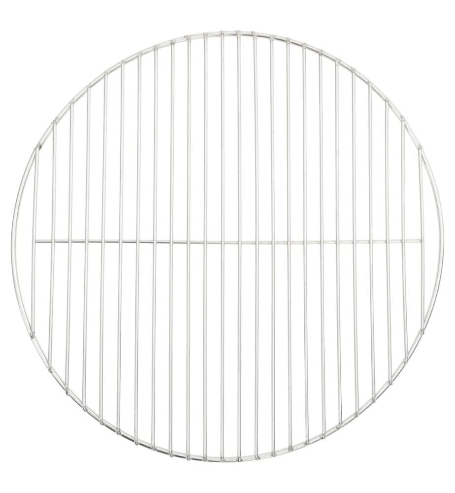 Grille de barbecue ronde Ø47 cm acier inoxydable 304