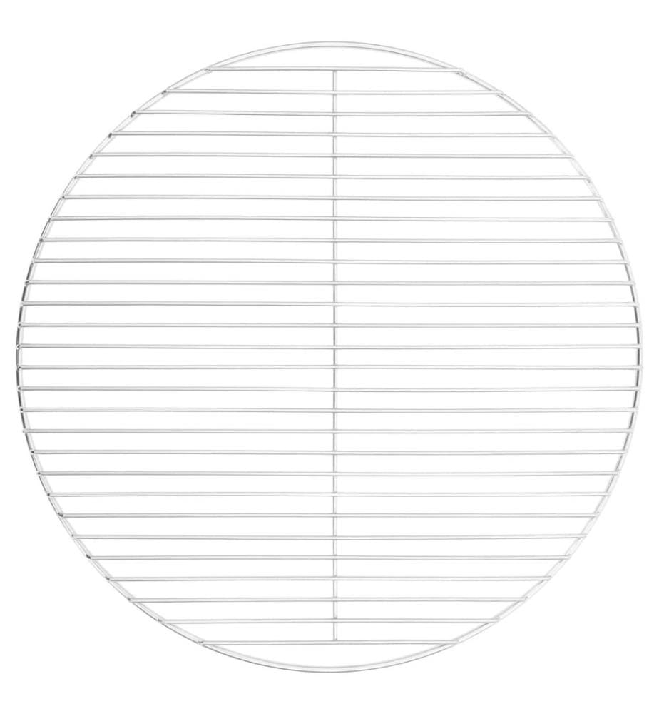 Grille de barbecue ronde Ø54 cm acier inoxydable 304