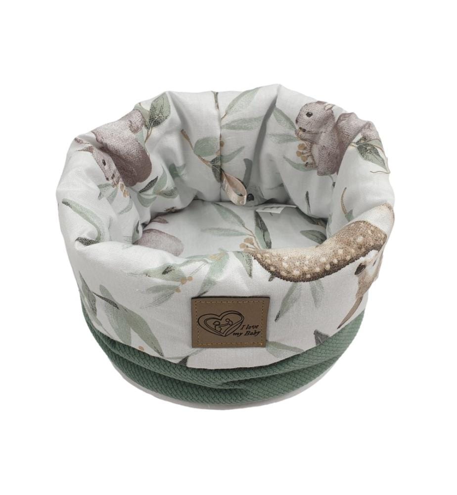 Panier décoratif Cerf vert