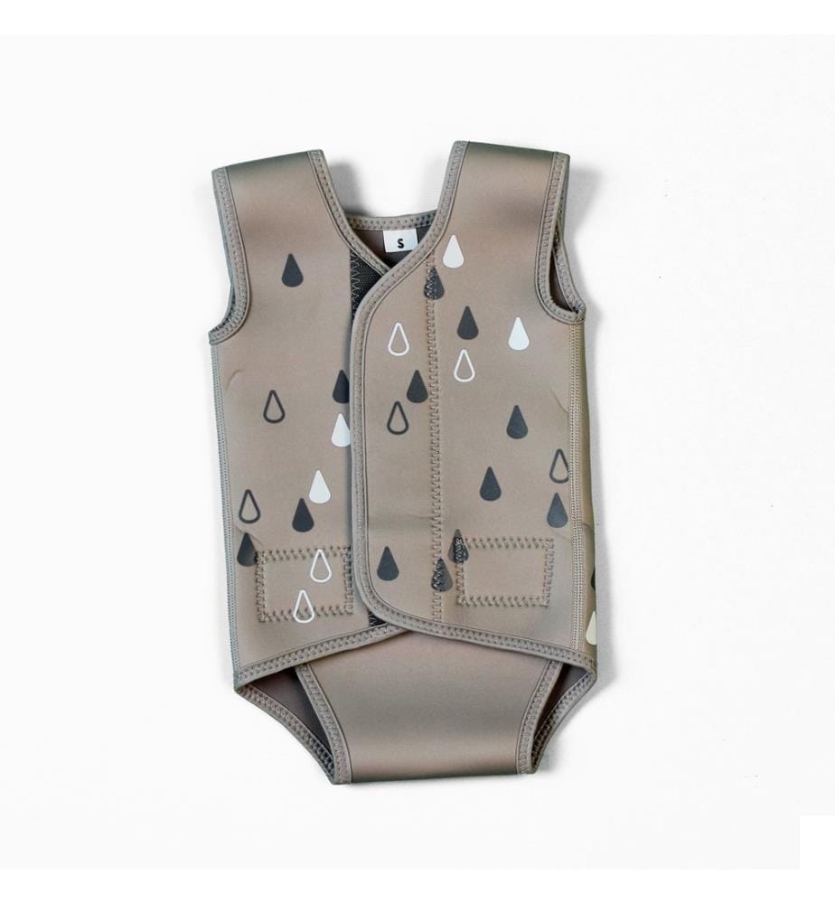 Wräp Combinaison en néoprène pour bébé Sand Medium 6-18 mois