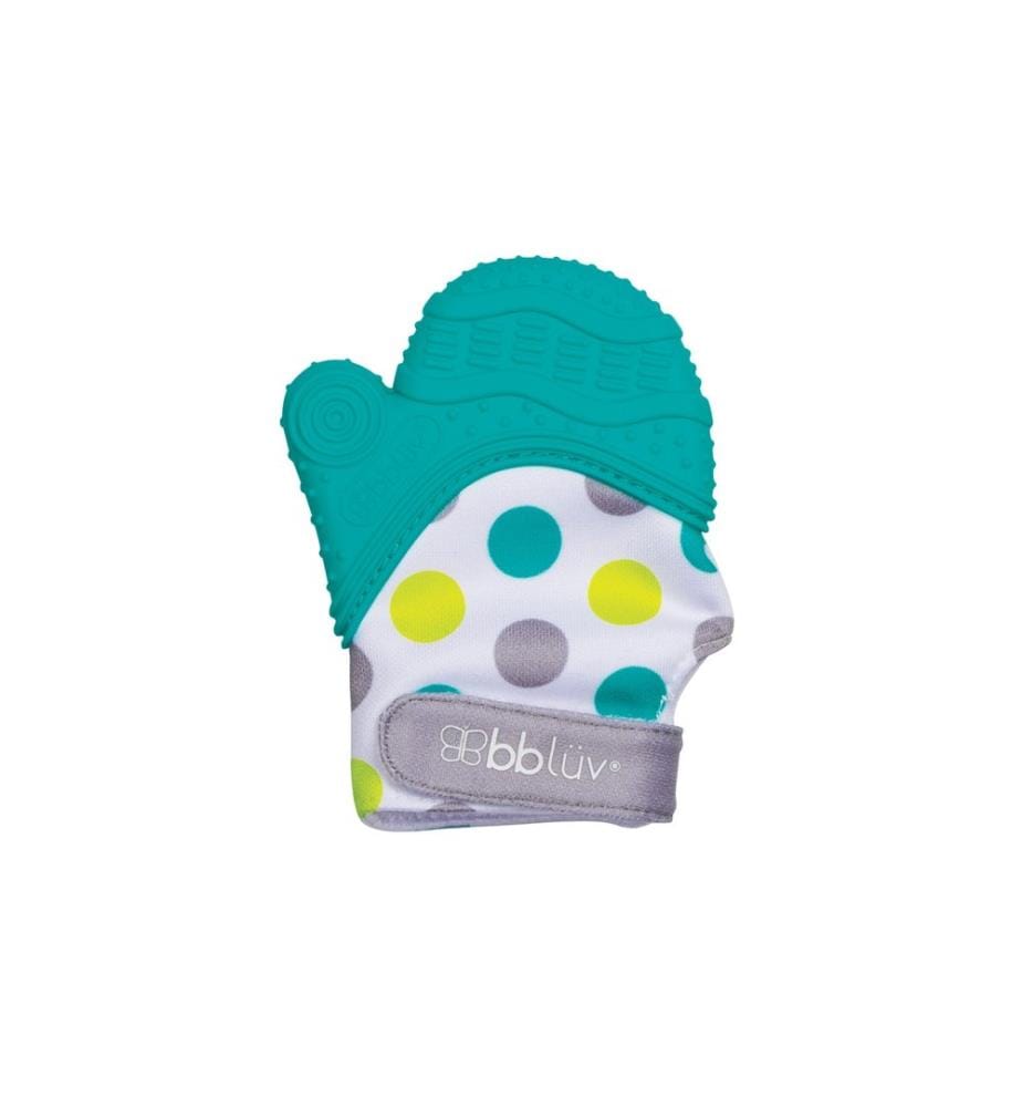 Glüv Mitaine de dentition pour bébé turquoise