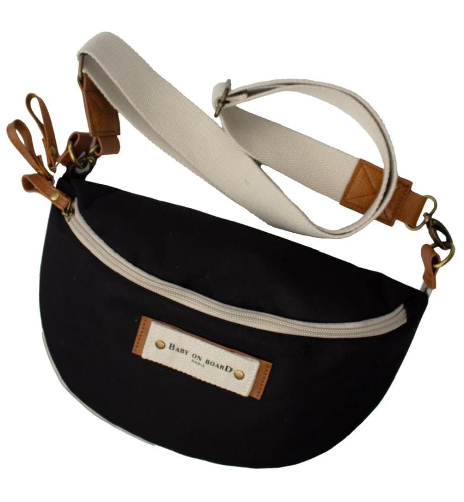 Mini Sac à langer Armelle noir