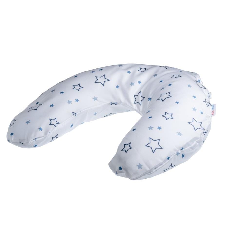 KULI-MULI Housse pour oreiller cervical Lyocell Etoile bleu