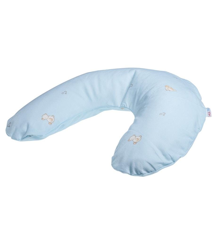 KULI-MULI Housse pour oreiller cervical Ducky bleu