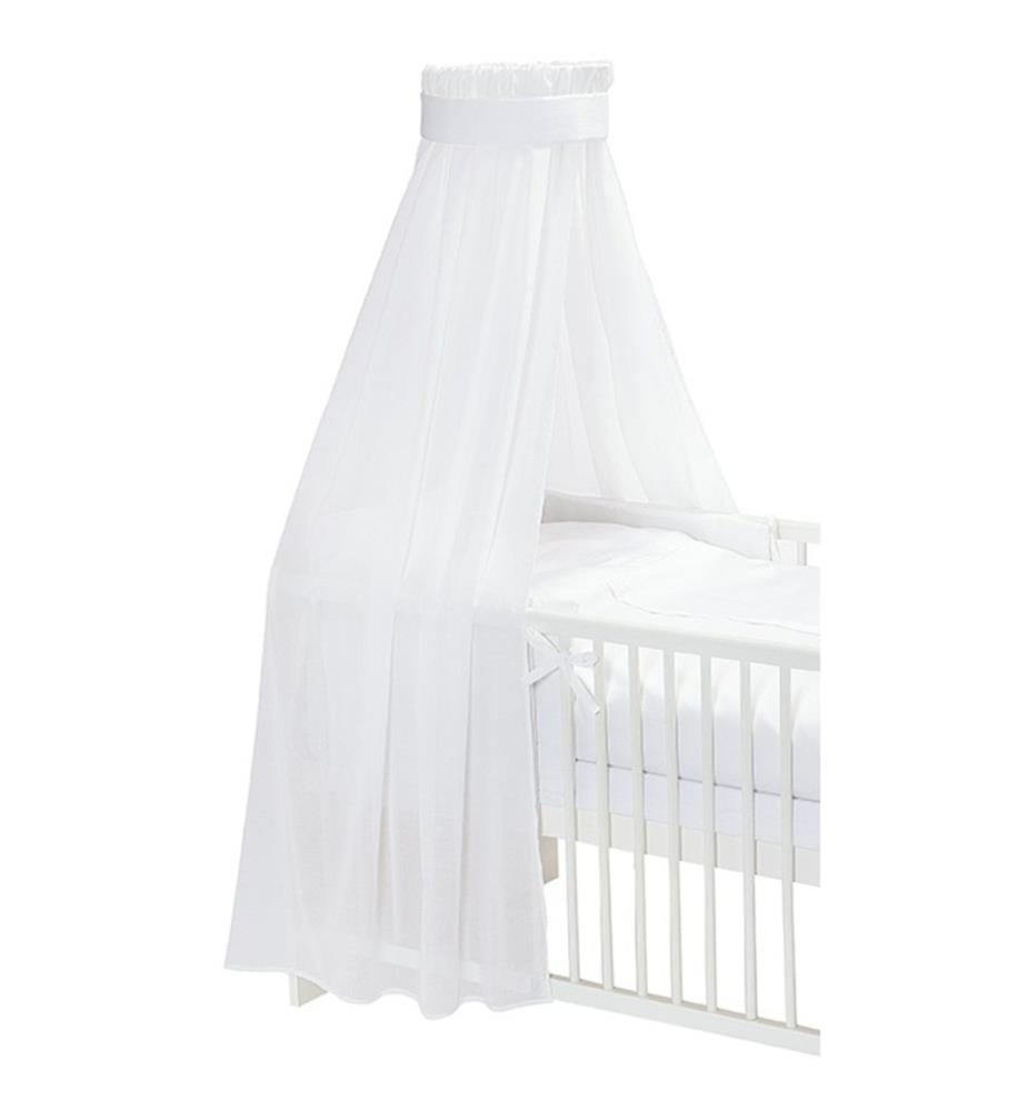 KULI-MULI Ciel de lit Petits Animaux blanc