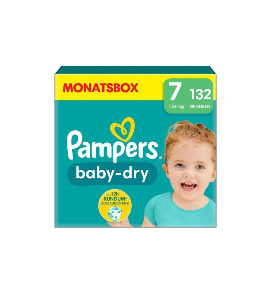 PAMPERS - Couches Baby Dry Extra Large taille 7