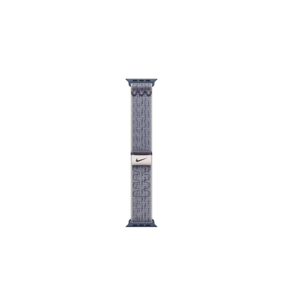 APPLE - Nike Sport Loop 40 mm gris/bleu