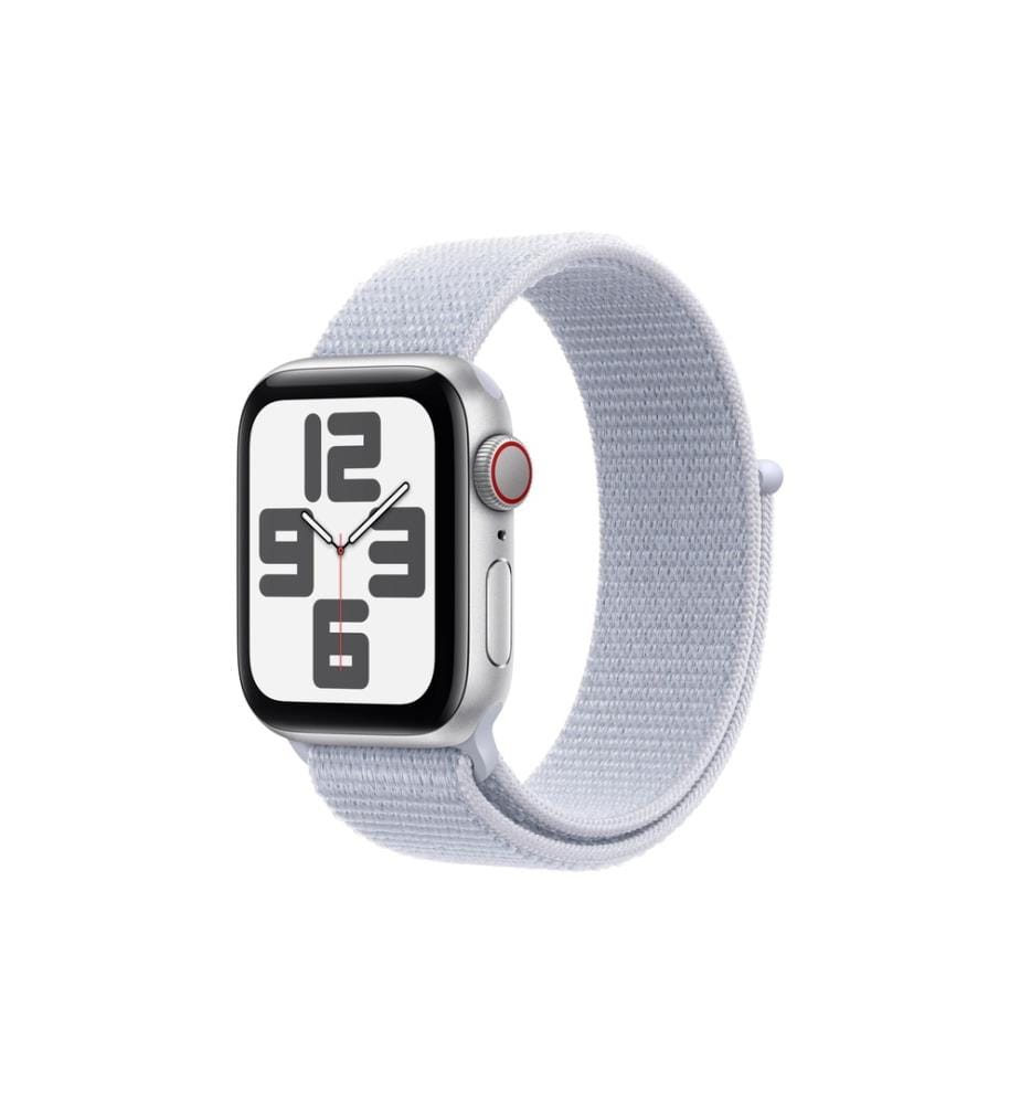 APPLE - Watch SE 2024 40 mm Boucle LTE Silver Blue Cloud Sport