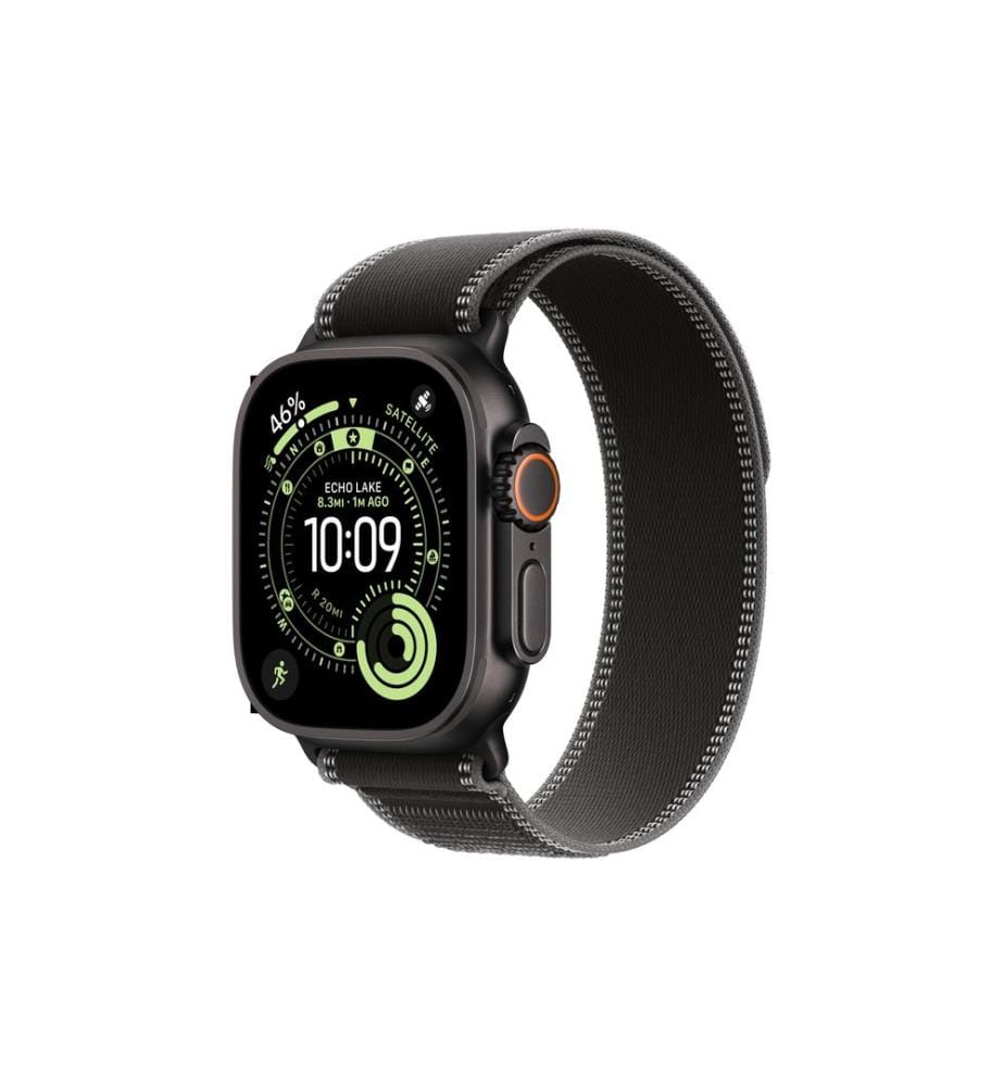 APPLE - Watch Ultra 3 Black Titanium Black Charcoal Trail Loop M/L