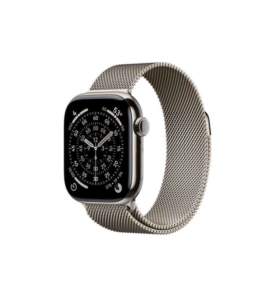 Apple Watch Series 11 42 mm LTE Nat Titanium Milanese Loop