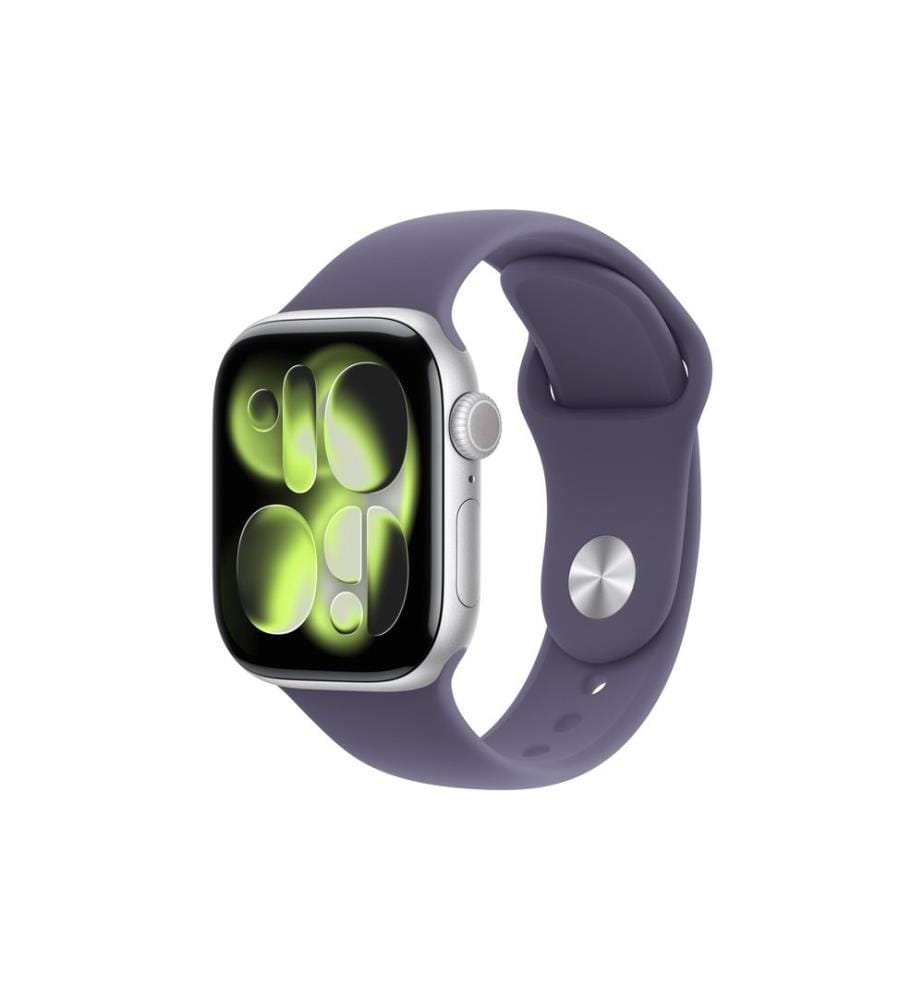 Apple Watch Series 11 42 mm LTE Silver Alu Purple Fog Sport M/L
