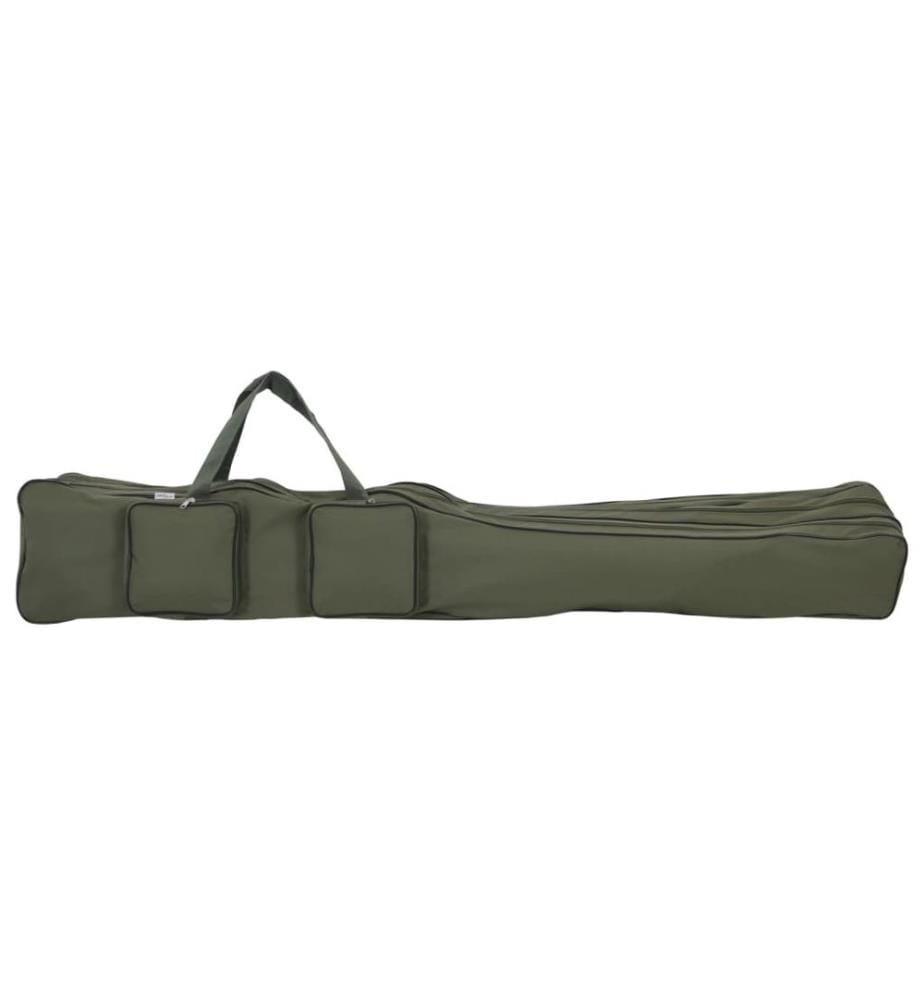 Sac de canne à pêche vert foncé 150 cm tissu oxford