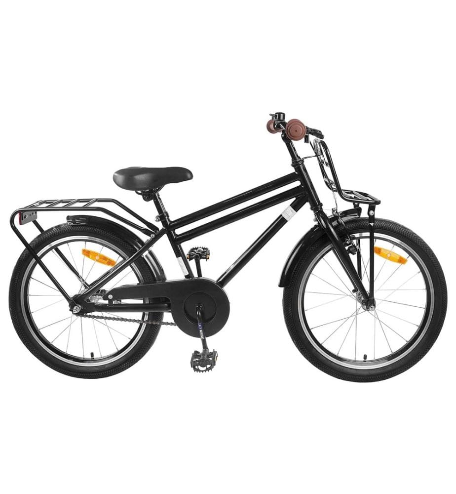 Vélo pour Enfants 18 Pouces pour les 5-7 ans Noir