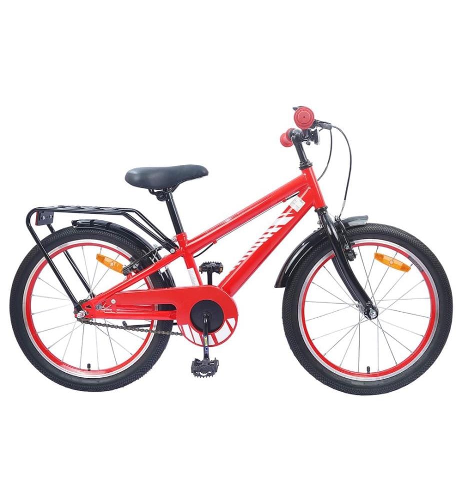 Vélo pour Enfants 18 Pouces pour les 5-7 ans Rouge