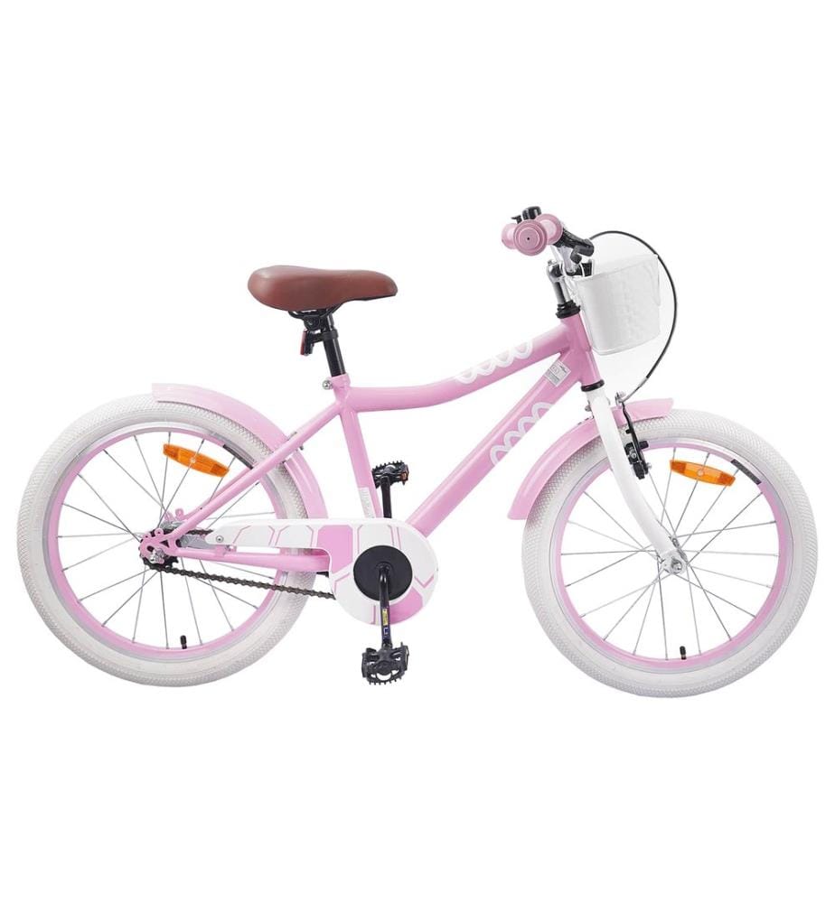 Vélo pour Enfants 18 Pouces pour les 5-7 ans Rose clair