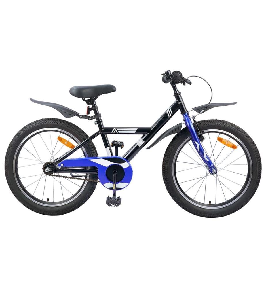 Vélo pour Enfants 18 Pouces pour les 5-7 ans Noir