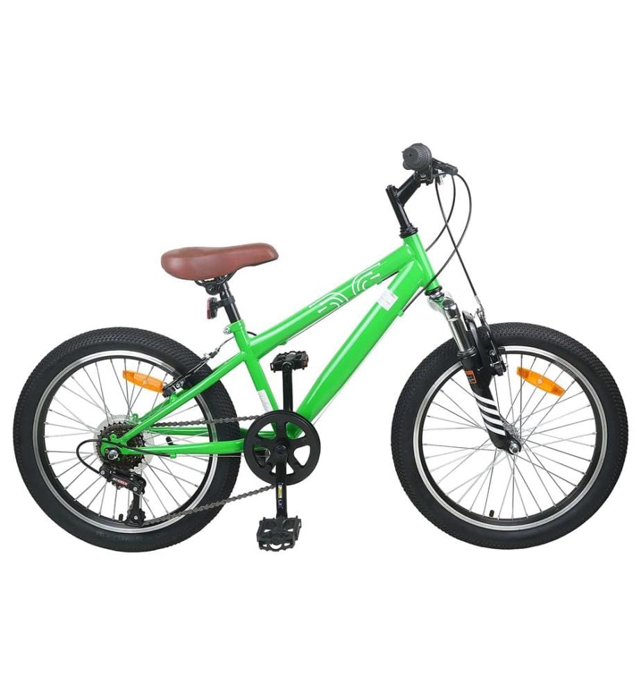 Vélo de Montagne 20 Pouces 6-Speed pour 5-8 ans Vert