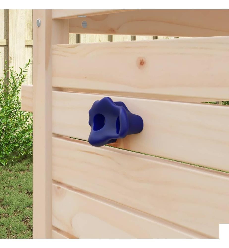 Préhension d'escalade 12 pcs Bleu 100 x 67 x 43 mm PP