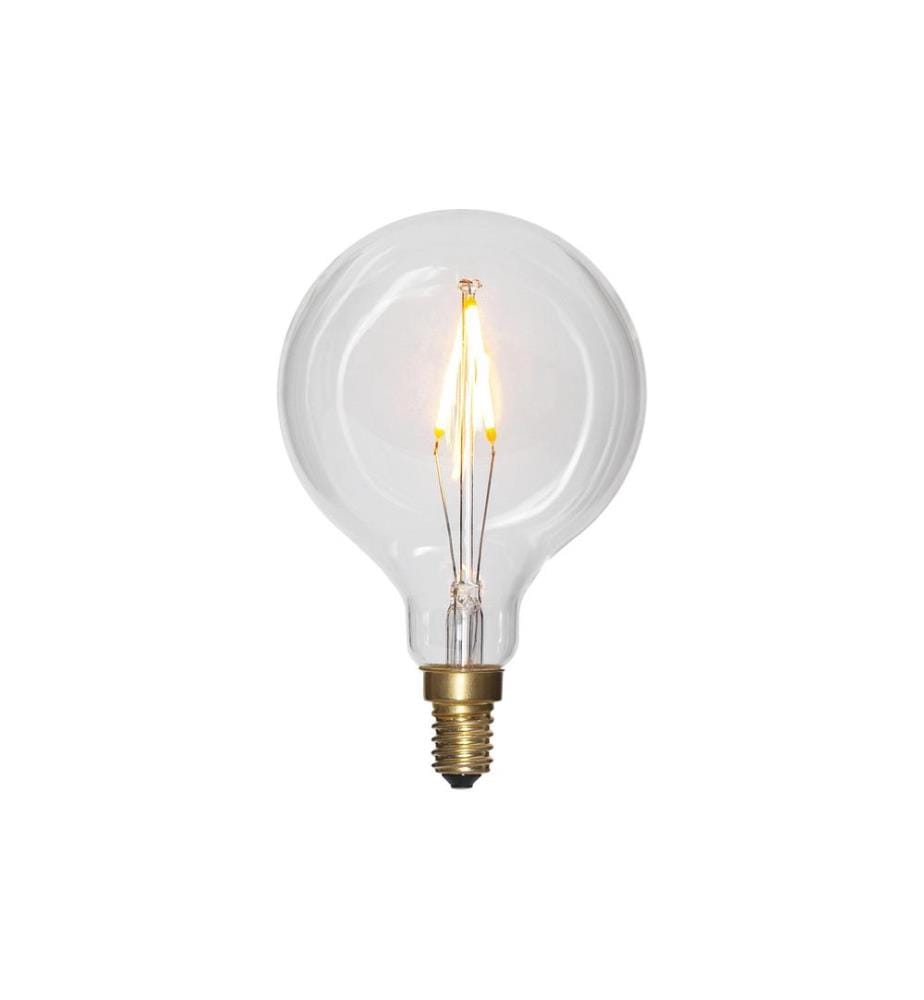 STAR TRADING - Lampe Soft Glow G80 1.5 W (10 W) E15 Blanc chaud