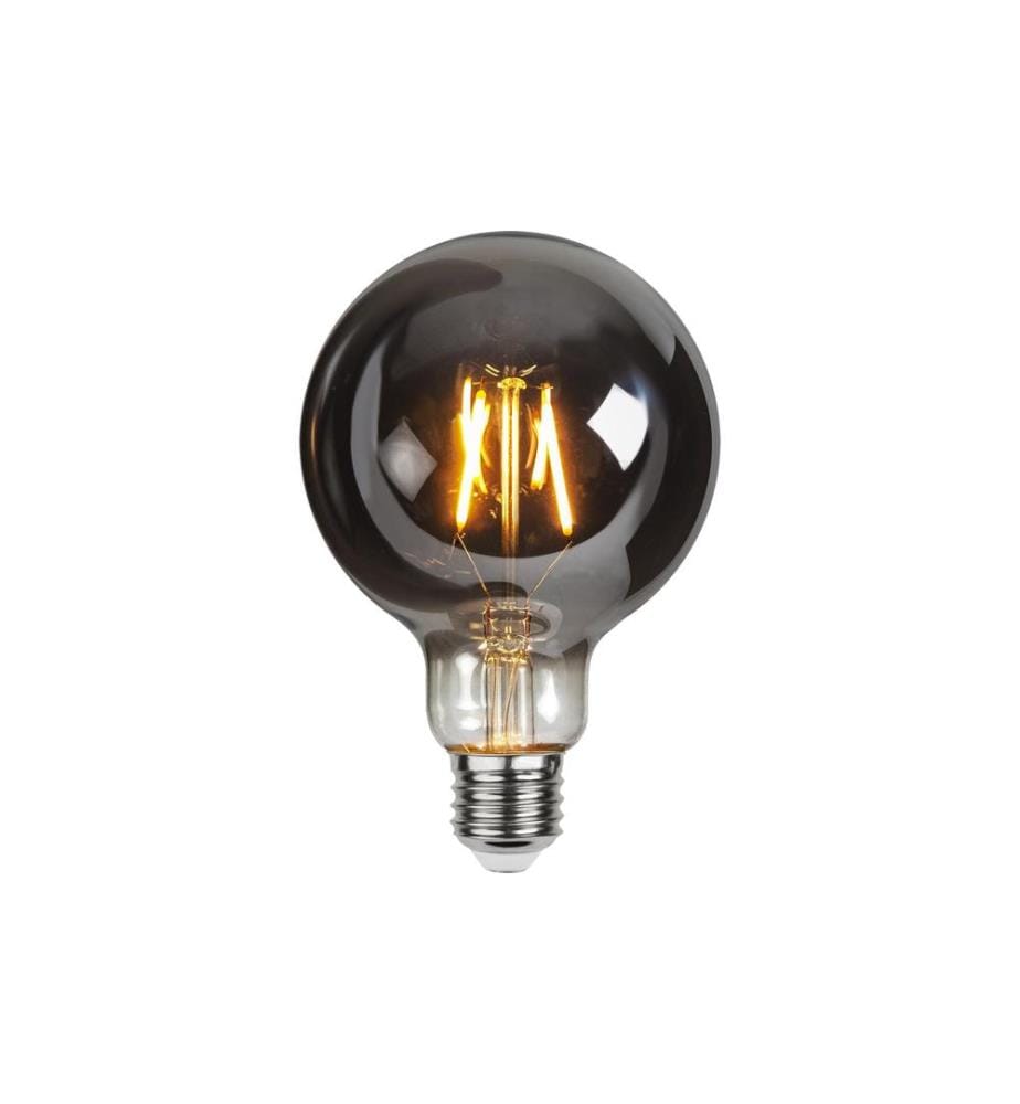 STAR TRADING - Lampe Plain Smoke G95 1.8 W (13 W) E28 Blanc chaud