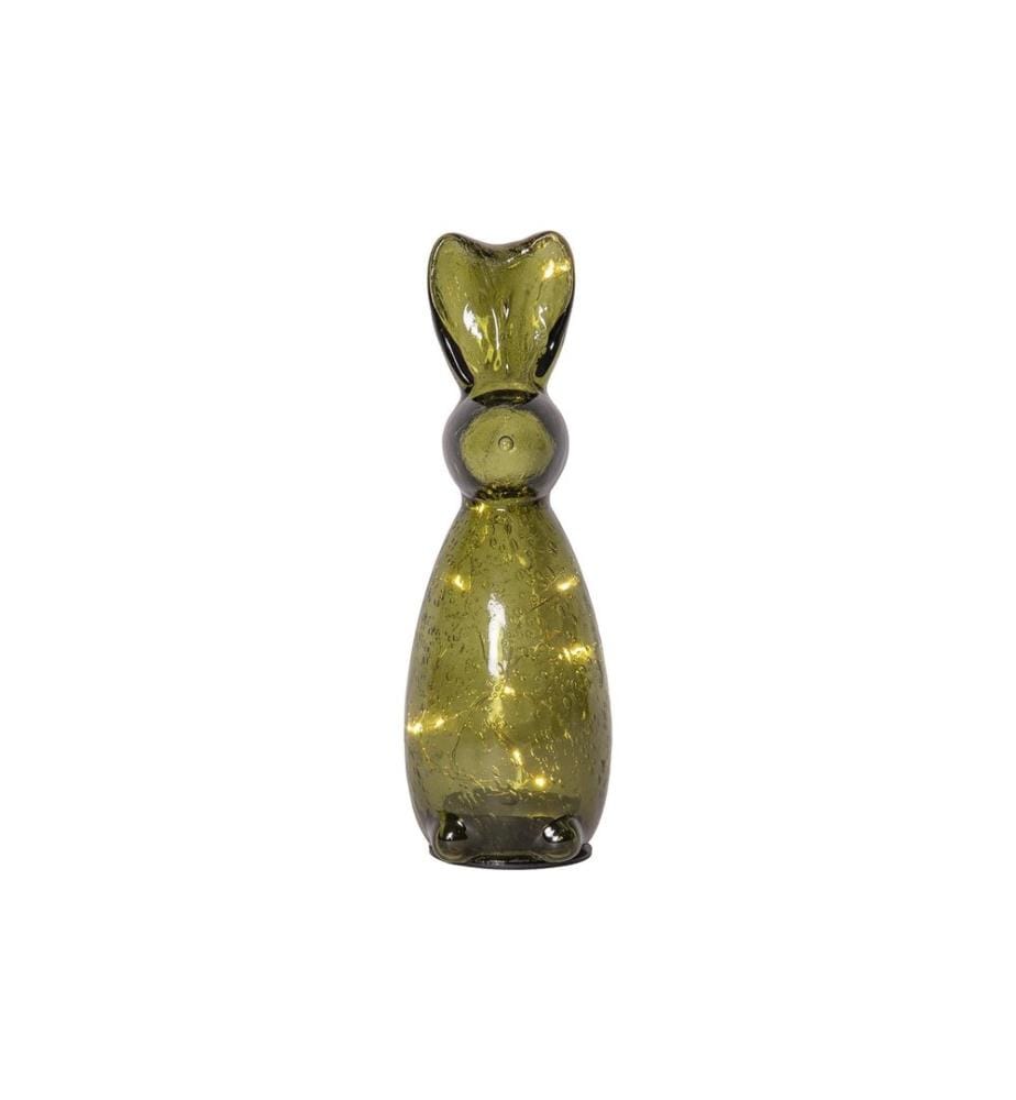 STAR TRADING - Décoration de table Lapin Harry Vert
