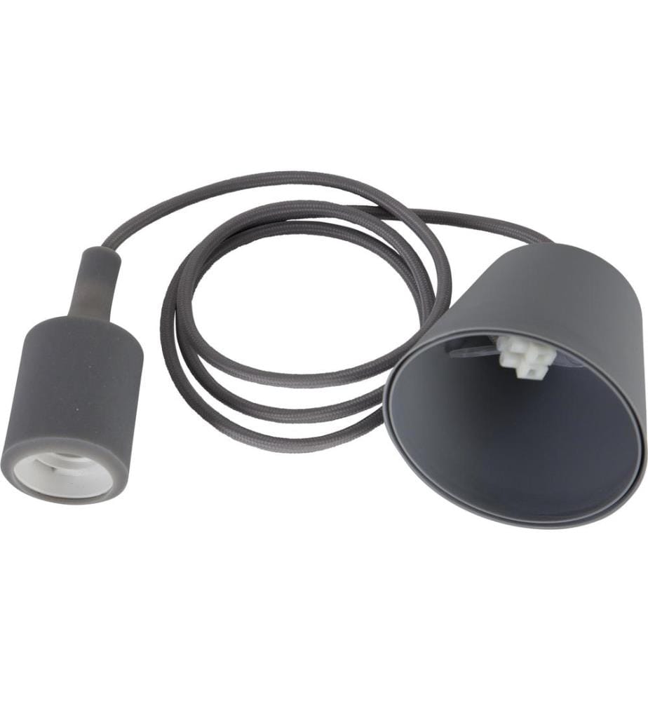 STAR TRADING - Lampe suspendue COULEUR Gris