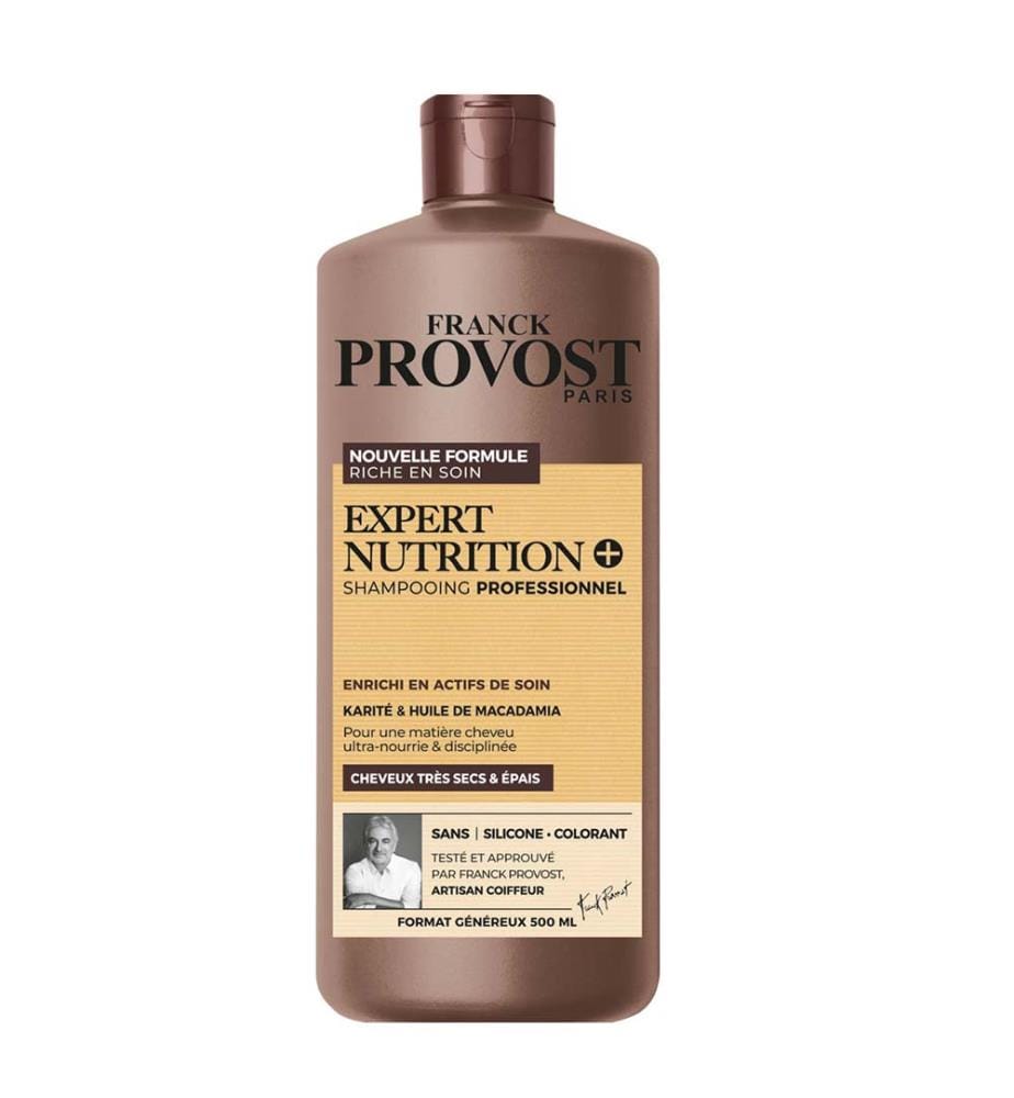 Lot de 12 Shampooings Expert Nutrition Épais Karité et Huile de Macadamia - 500 ml