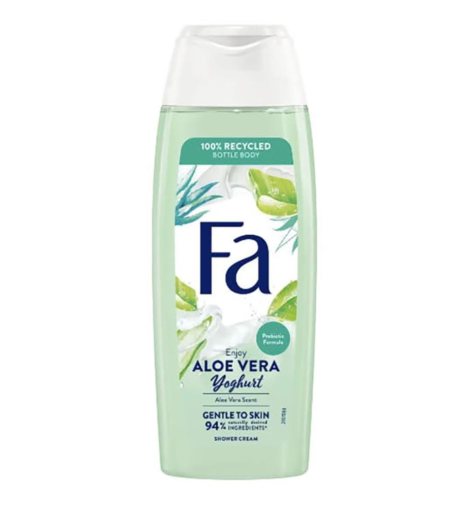 Lot de 12 Gels Douche Cream Yogurt Aloe Vera 250 ml
