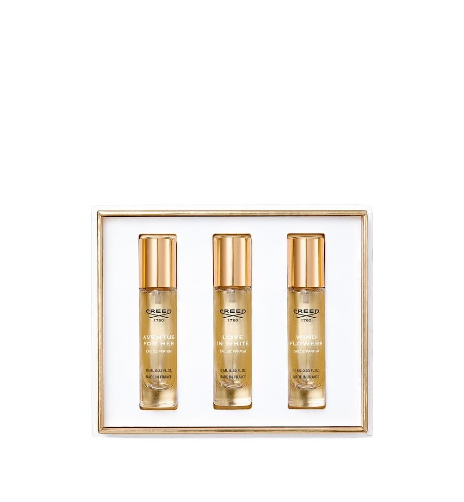Coffret 3 Pièces Aventus For Her Eau de Parfum - Love in White Eau de Parfum - Wind Flowers Eau de Parfum - 3 x 10 ml