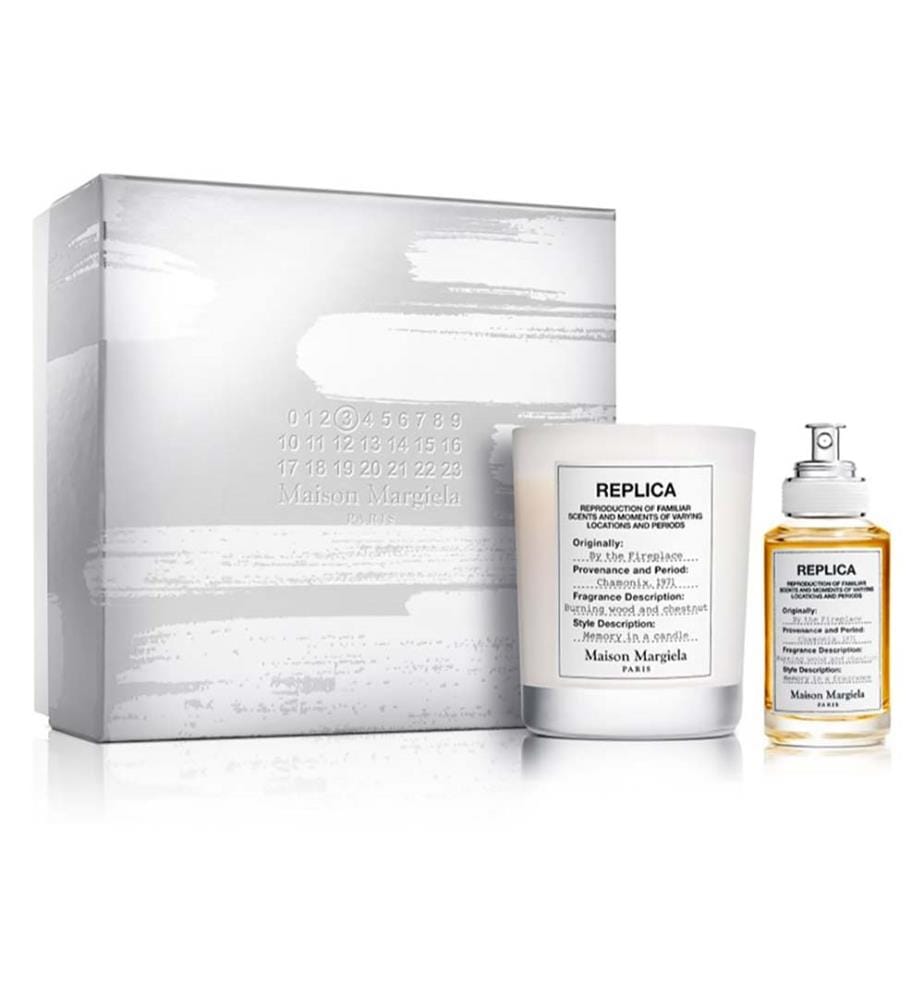 Coffret 2 Pièces Maison Margiela Replica By The Fireplace Eau de Toilette 30ml - Candle - 165 g