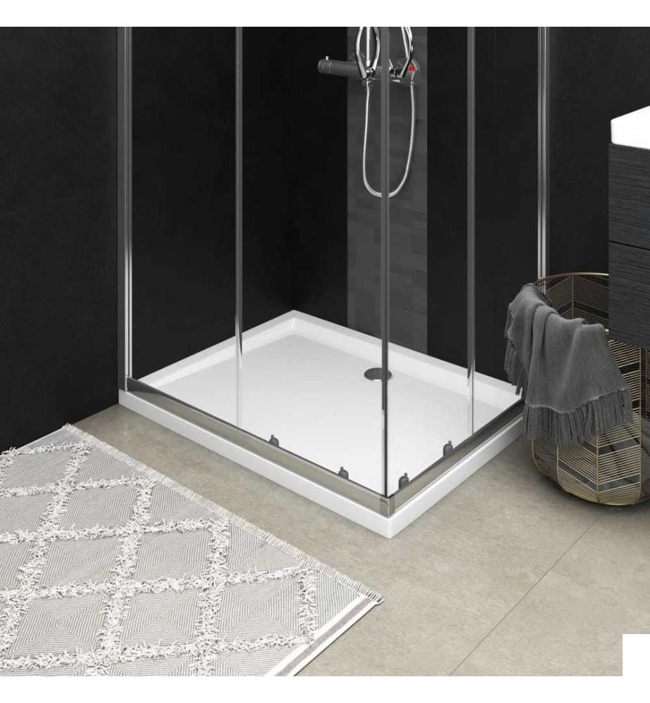 Receveur de douche rectangulaire ABS 70x90 cm