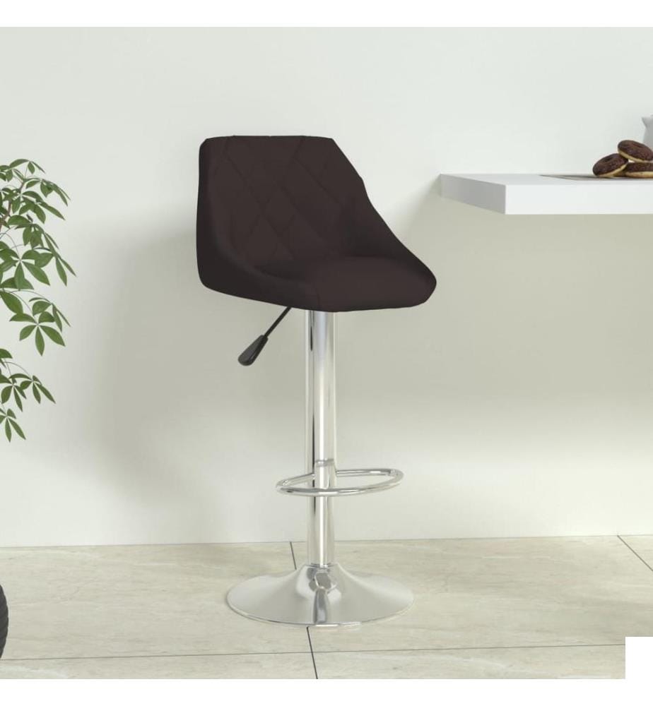 Tabouret de bar Noir Similicuir