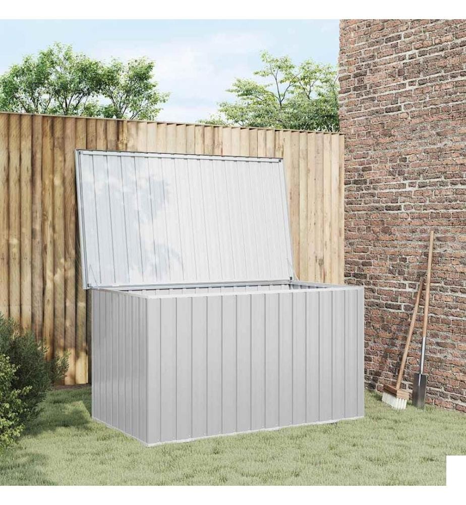 Boîte de rangement de jardin Gris 171x99x93 cm