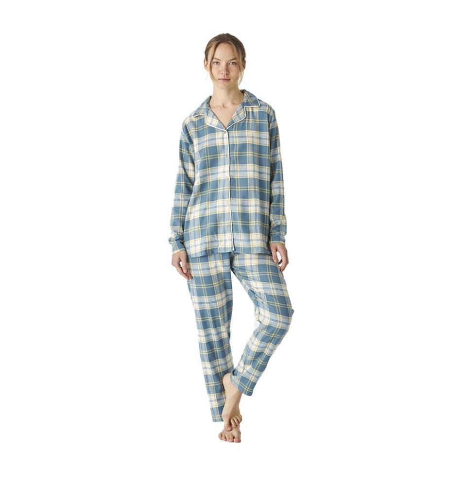 Pyjama Manches Longues - Bleu Multicolore