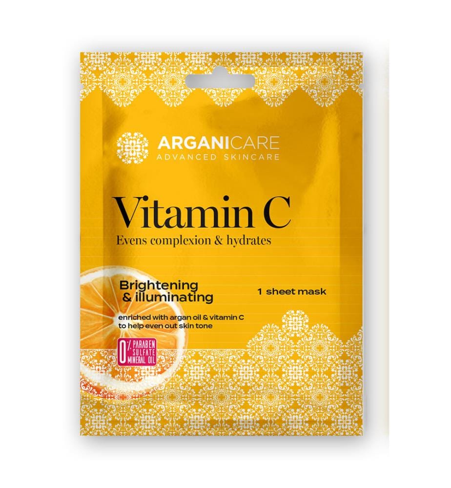 Masque Tissu Illuminateur d'Éclat À La Vitamine C - 1 Pièce