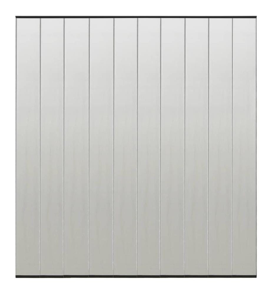 Moustiquaire de porte rideau en maille 10 pcs Noir 240x240 cm