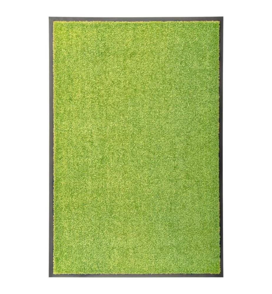 Paillasson lavable Vert 60x90 cm