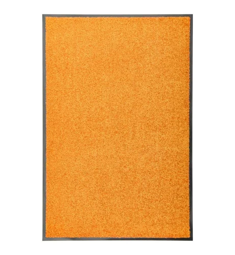 Paillasson lavable Orange 60x90 cm