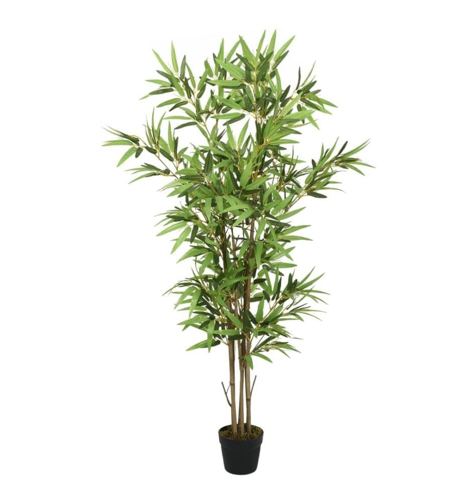 Bambou artificiel 828 feuilles 150 cm vert