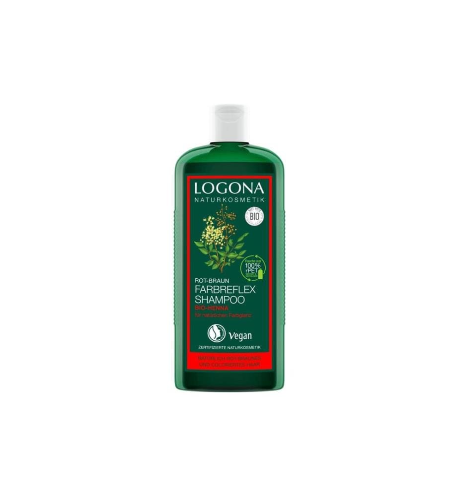 Logona - Reflet de couleur rouge-brun henné 250 ml