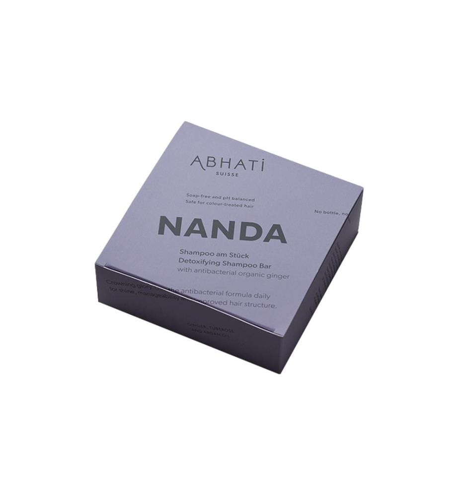 abhati suisse - Barre de shampooing Nanda Detoxifying 58 g
