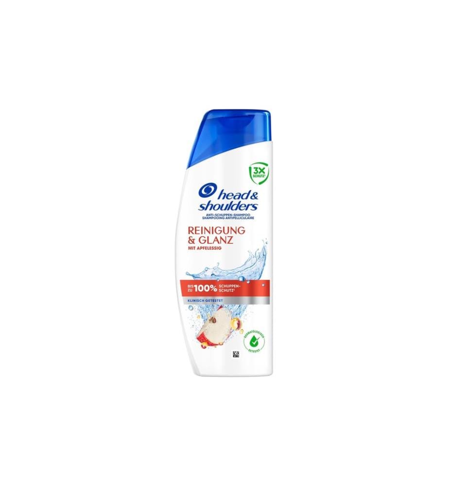 head and shoulders - Shampooing antipelliculaire Nettoyage et brillance 250 ml