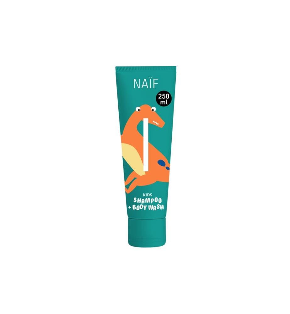 NAÏF - Shampooing et lavage pour le corps pour enfants 250 ml