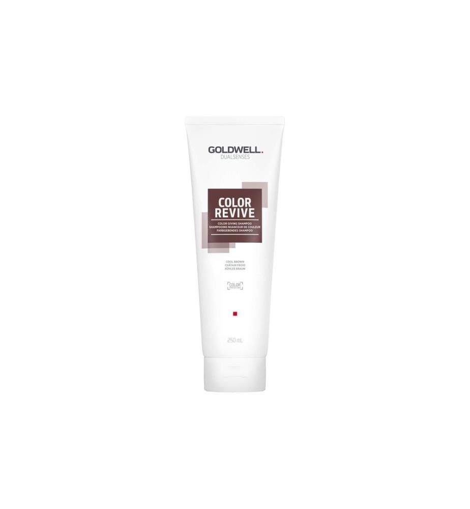GOLDWELL - Shampooing Color Revive Color Giving Cool Brown 250 ml