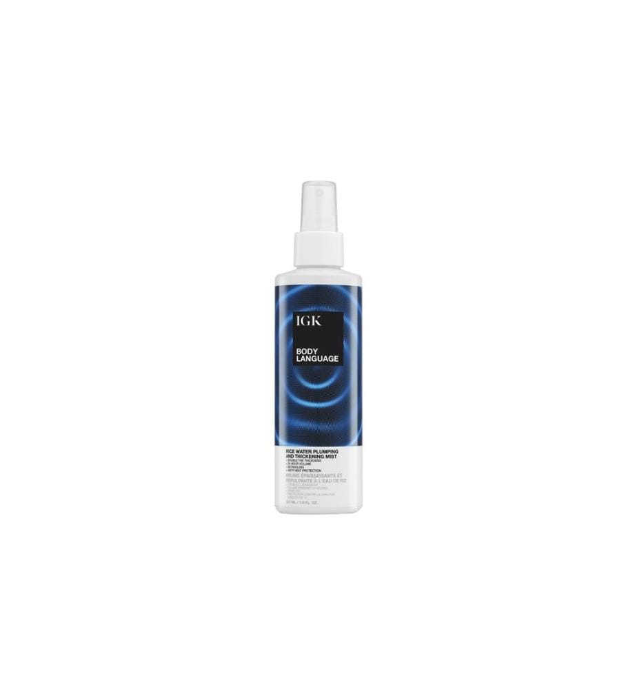 IGK - BODY LANGUAGE - Brume repulpante à l'eau de riz 207 ml