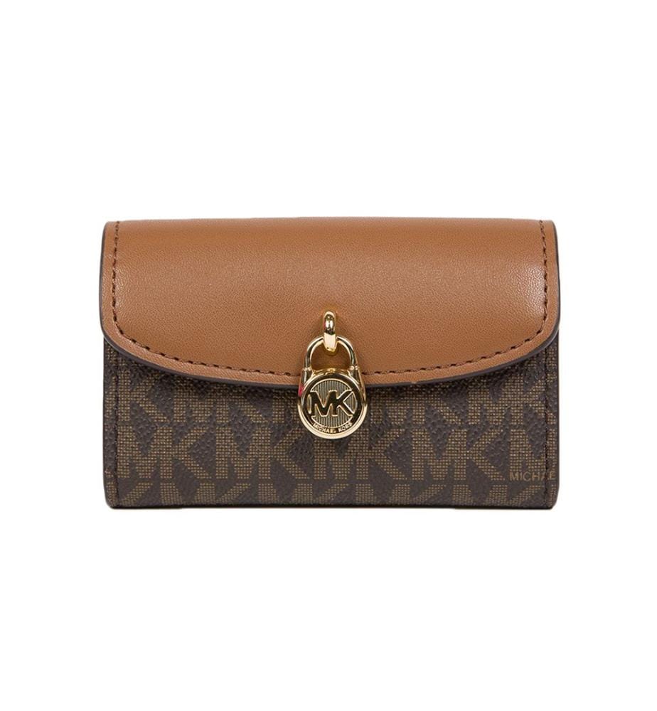 Portefeuille Lyra mini format - Marron