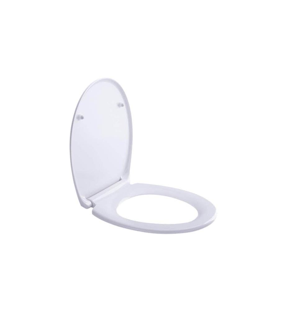 COCON - Siège de toilette Duroplast avec mécanisme de fermeture en douceur Blanc